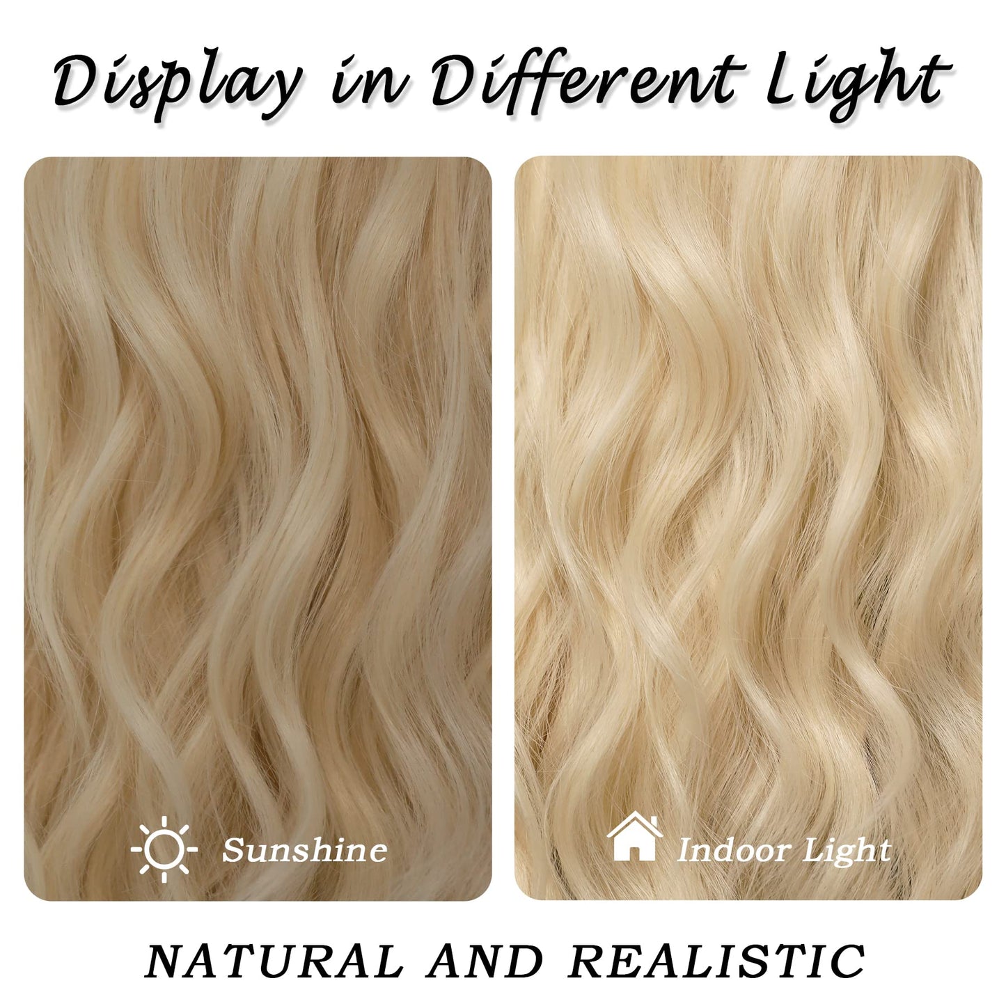 7JHH WIGS Long Platinum Wavy Wigs with Bangs 26in Curly Synthetic Heart Resiatant Wigs for Women Daily Party Cosplay Used