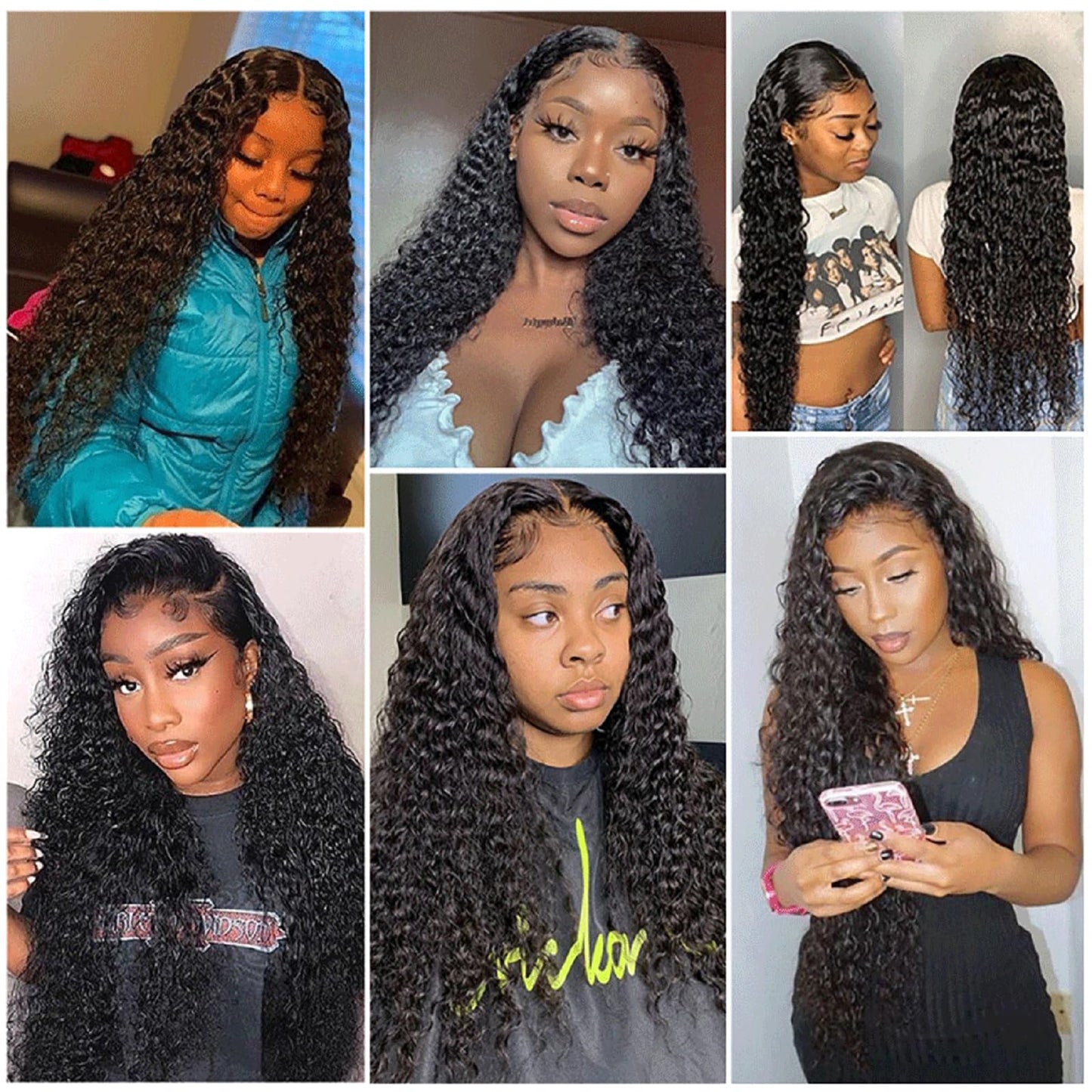 BLY Glueless Wigs Human Hair Pre Plucked 4x6 HD Pre Cut Lace Ready to Wear and Go Wig for Beginners Lace Front Wig For Women Kinky Curly Black Hair 18 Inch