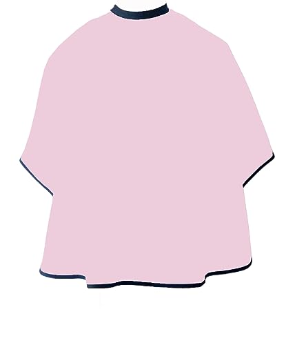 ST-BEST-P Hair Color Cape Makeup Haircut Salon Hairdresser Shampoo Capes Cutting Barber Cape for Men,Women,Clients (1 PCS, Pink)