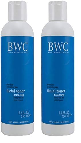 Beauty without Cruelty Aromatherapy Balancing Facial Toner, Alcohol Free, 8.5-Ounces (Pack of 2)