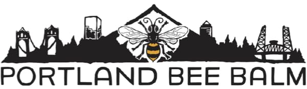 Portland Bee Balm All Natural Handmade Beeswax Based Lip Balm, Lavender 24 Count