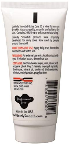 Udderly Smooth Hand & Body, Extra Care 20 Cream 2 oz ( by Udderly Smooth
