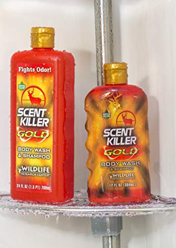 Wildlife Research Scent Killer Gold Body Wash and Shampoo, (12-Ounce), Multi