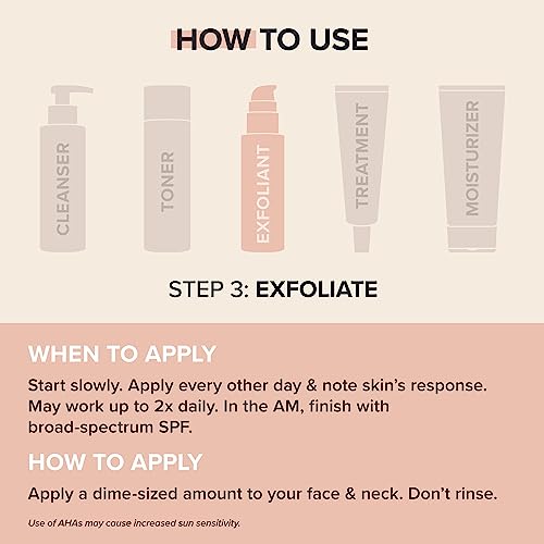 Paula's Choice SKIN PERFECTING 8% AHA Gel Exfoliant with Glycolic Acid Soothing Chamomile & Green Tea, Travel Size Leave-On Gentle Exfoliator, 0.5 oz