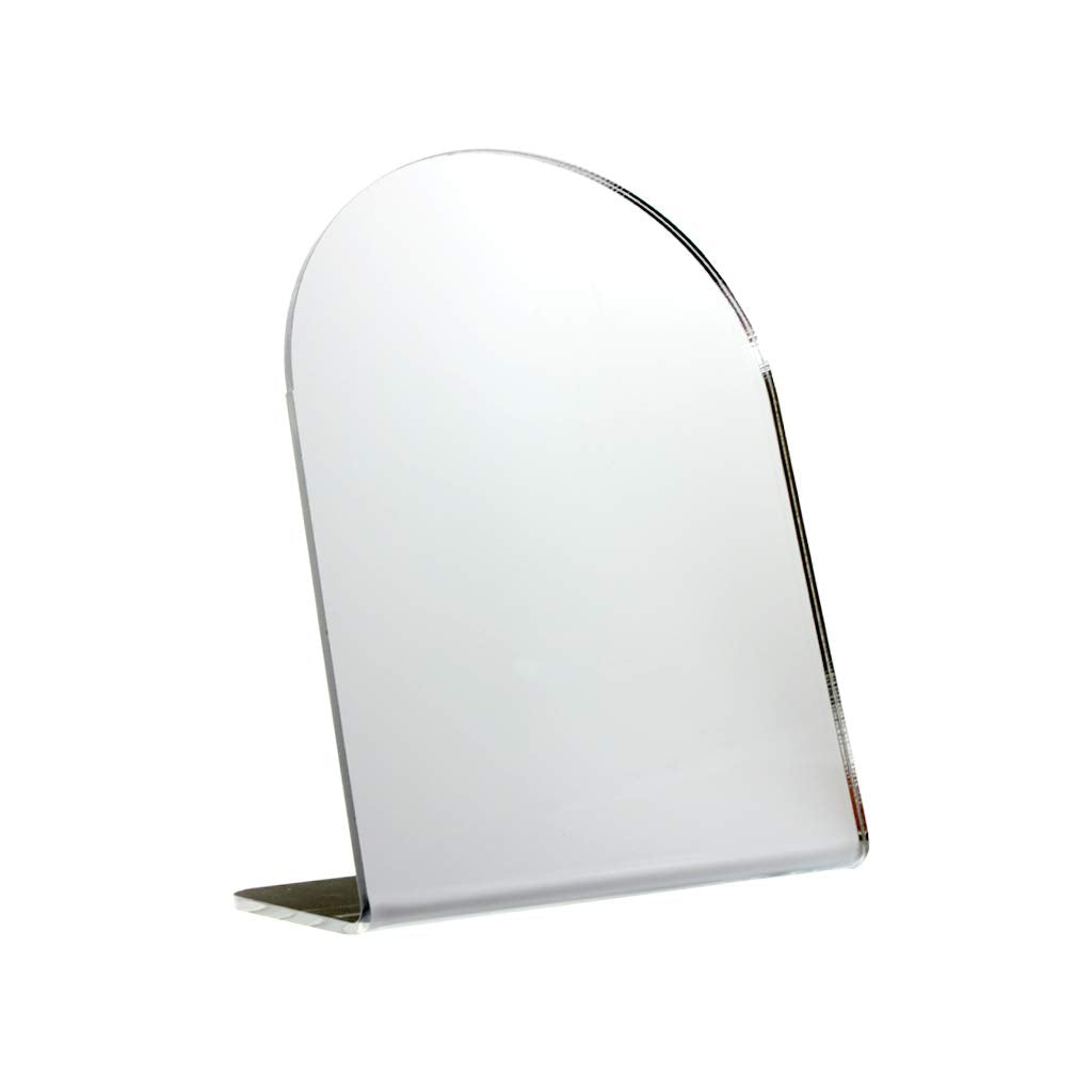 SOURCEONE.ORG Premium Acrylic Counter Top Mirror - Cosmetics Counter Display