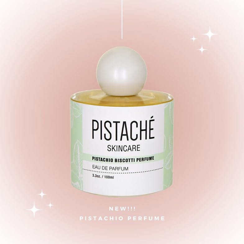 Pistaché Skincare Pistachio Dream Duo Set + Whipped Body Butter + Biscotti Perfume + Nutty + Sweet + Signature Scent