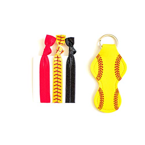 Unicorn Keychain Hair Tie Set, Small Birthday Gift for Girl, Perfect Present for Kid