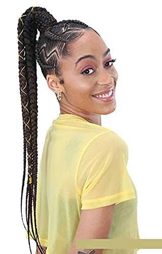 Shake-N-Go Synthetic Pre-Stretch Jumbo Braiding (240g) - 3X BRAID 301 28" (BLUE)