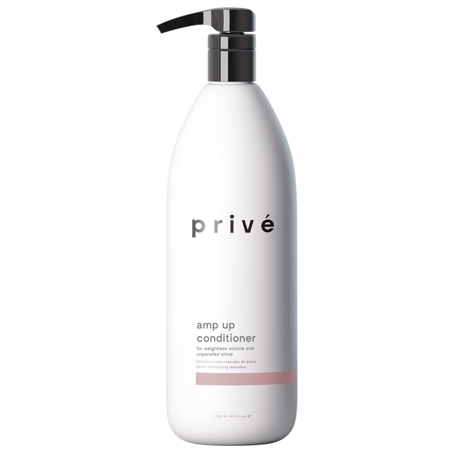 Prive Amp Up Conditioner – Cleansing & Volumizing Baobab Protein Infuse Hair with Weightless Volume and Wonderful Shine While Detangling Those Knots Away (33.8 oz)