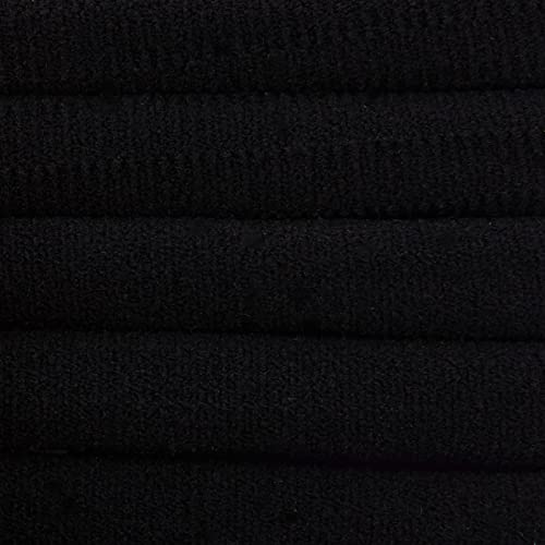 Untwisted Infinity Seamless Hair Ties for Natural Hair No Damage Stretch Stay Hair Ties Black Beauty Long Lasting Ponytail Holders for updo buns twists braids locs curly hair