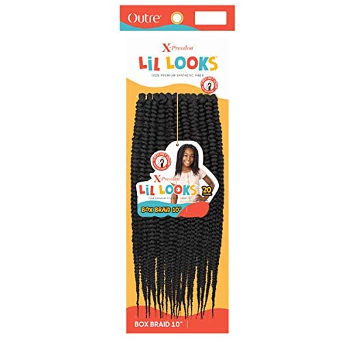 Outre X-Pression LiL Looks Crochet Braid BOX BRAID 10" (3-PACK, 27)