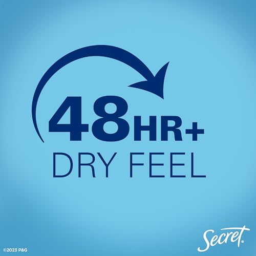 Secret Dry Spray Antiperspirant Deodorant for Women, 48hr Weightless Sweat & Odor Protection, Gentle on Skin, Wild Rose with Argan Oil Scent, 4.1 oz (Pack of 3)