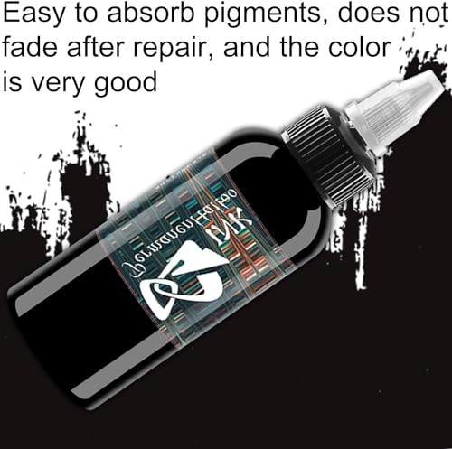 BAODELI Tattoo Ink Black Lining Black, Standard Tattoo Pigment Super Black Color Evenly Vibrant and Bright (2oz)