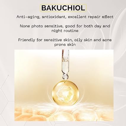 BAO Demeter Regenerating Halo Serum Oil | Bisabolol, Vitamin E, Bakuchiol & Squalane | Facial Serum for Wrinkles, Acne, Dryness & Finelines | Face Serum For All Skin Types (30 ML)
