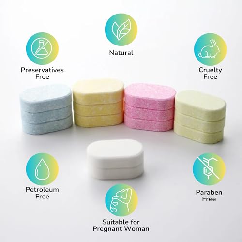 Tropics Foaming Hand Soap Tablets - 5 Pack - 42.5 fl oz total - Recyclable Packaging - Variety Scent Sampler Refill Pack