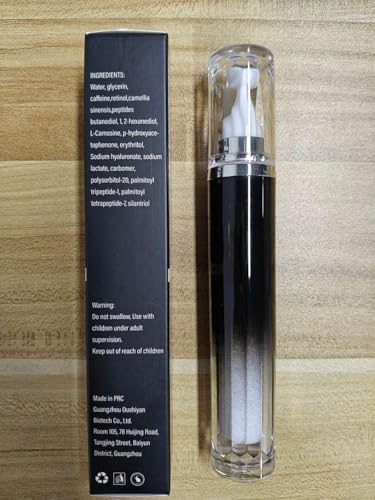 Caffeine Eye Cream for Puffiness & Dark Circles, Under Eye Cream for Puffy Eyes, Eye Bags & Wrinkles, 1 PCS Anti Aging Eye Serum with Under Eye Roller, Reduces Fine Lines & Moisturize Skin.