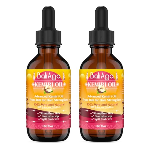 Bali Aga Kemiri Oil: Strengthening, Nourishing Hair and Scalp with Split End Treatment