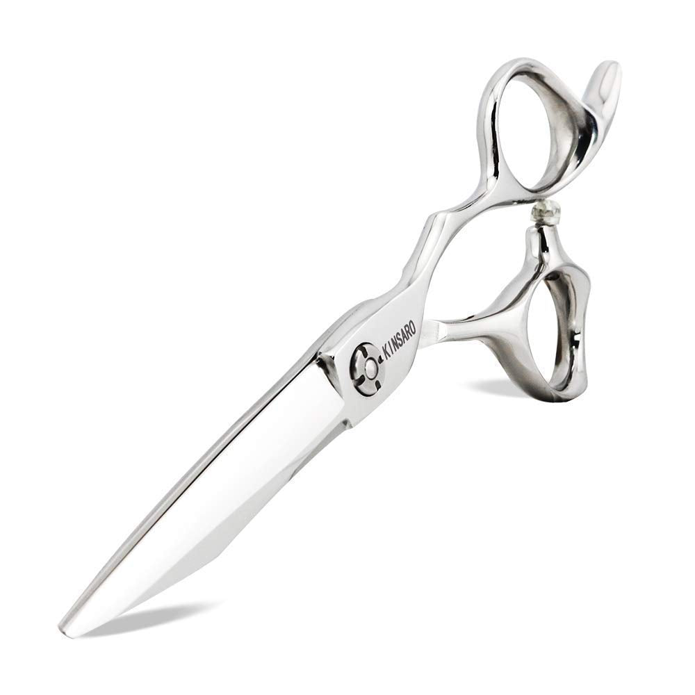 6 Inch Hair shears hair cutting scissors and 6 Inch hair thinning scissors rose handle