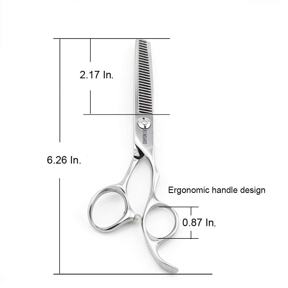 5.5 Inch Hair Cutting Scissors and 5.5 Inch Hair Thinning Scissors Professional Barber Scissors