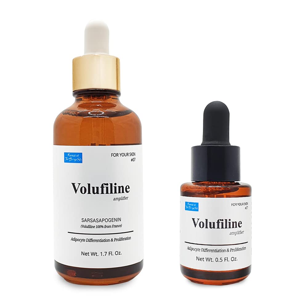 Volufiline Serum 1.7 fl. oz. plus 0.5 fl. oz. Bundle/Volufiline Oil 100% Genuine from France Sederma, Volufiline for face, butt