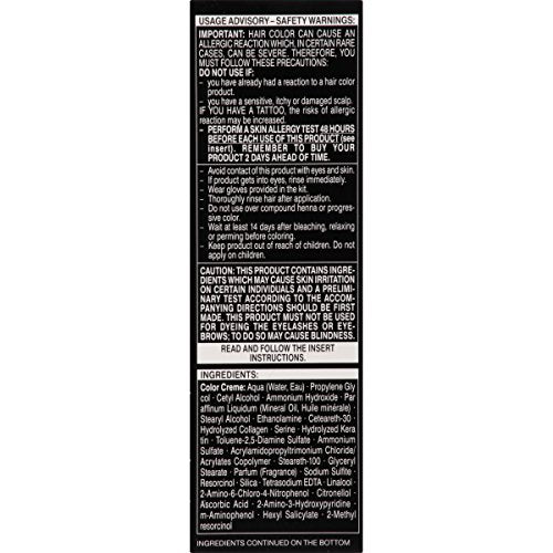 Schwarzkopf Keratin Color Anti-Age Hair Color Cream, 5.5 Cashmere Brown (Packaging May Vary)