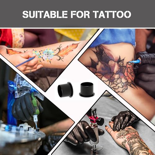 Tattoo Ink Caps Cups Small - Autdor 1000Pcs Tattoo Caps Cups with Base Disposable Pigment Cups Microblading Makeup Tattoo Ink Cups with Base Pigment Ink Caps 11mm Small for Tattoo Supplies