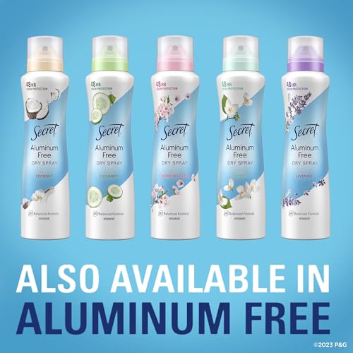 Secret Dry Spray Antiperspirant Deodorant for Women, 48hr Weightless Sweat & Odor Protection, Gentle on Skin, Wild Rose with Argan Oil Scent, 4.1 oz (Pack of 3)
