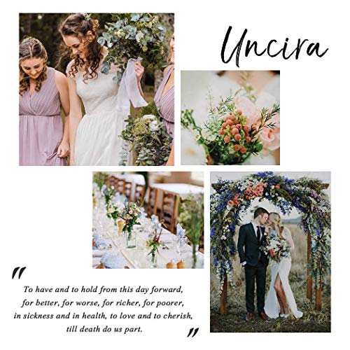 Unicra Silver Bride Wedding Hair Comb Rhinestone Bridal Headpiece Crystal Hair Accessories Hair Piece Jewelry for Women and Girls (A-Silver)