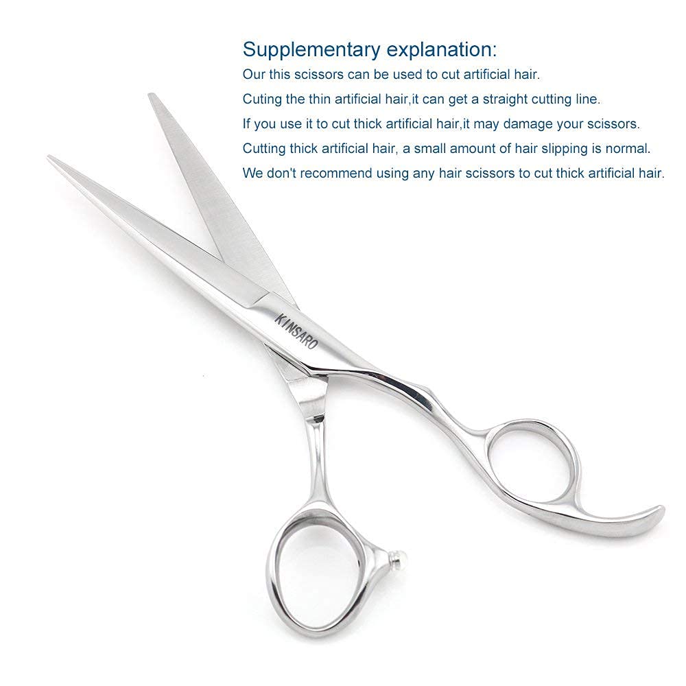 6 INCH Hair Cutting Scissors and 6 INCH Hair Thinning Scissors Barber Scissors Hairdressing Scissors Kinsaro