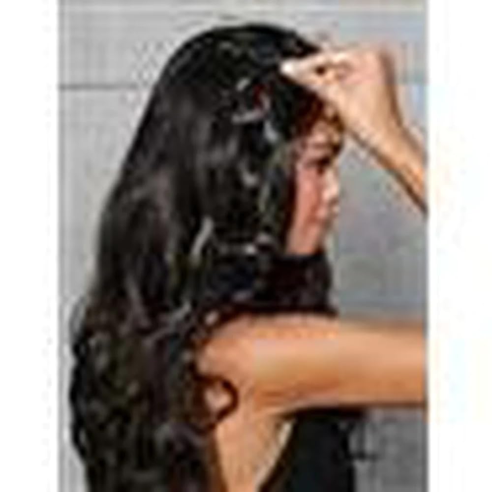 22" Wavy Fineline Extensions Color R14/88H GOLDEN WHEAT - Hairdo Hairpieces 4 Piece Kit Clip In Tru2Life Heat Friendly Synthetic Fine Hair Flat Iron Curl Blow Dry