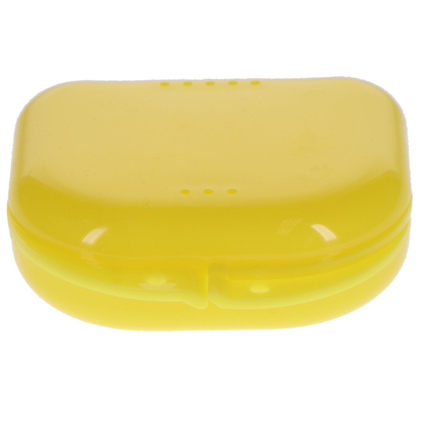Plasdent - Retainer Case - BRIGHT YELLOW - (6)