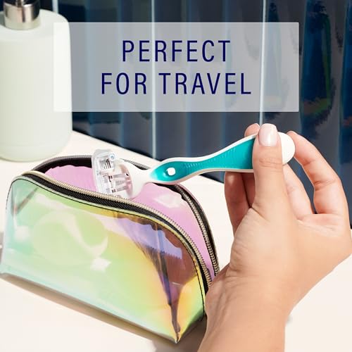 Schick Hydro Silk Sensitive Women's Disposable Razors, 3ct | 5-Blade Disposable Razors for Women Sensitive Skin | Travel Razor for Women