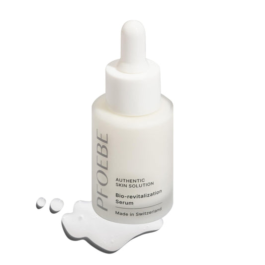 Pfoebe & Co. Bio-Revitalisation Serum - Facial Serum - Hyaluronic Acid, Vitamin C, Niacinamide, Ectoin, Swiss Glacial Water| Hydrate & Rejuvenate |Radiance & Youthful Complexion | All Skin Types, 30ml