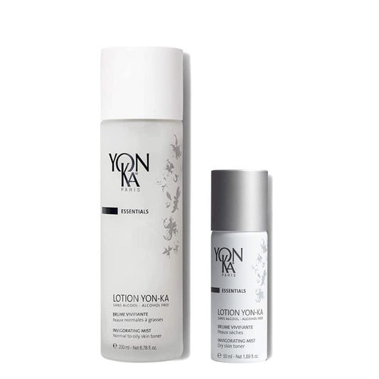 Yon-Ka Lotion PNG Hydrating Face Toner (Oily & Normal Skin) Daily Purifying Face Mist (6.7 oz) with Travel Sized PNG Hydrating Face Toner (1.6 oz) with Essential Oils, Alcohol-Free and Paraben-Free