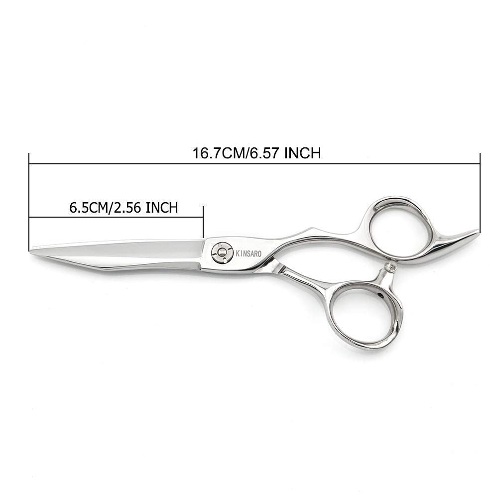 6 Inch Hair shears hair cutting scissors and 6 Inch hair thinning scissors rose handle
