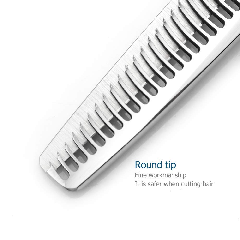 5.5 INCH Hair Cutting Scissors and 5.75 INCH Hair Thinning Scissors Barber Scissors Hairdressing Scissors Kinsaro