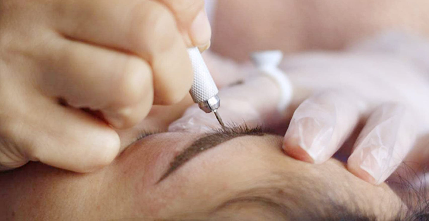 PCD U12 Mircoblading Needles 30Pcs,Permanent Makeup Needle Manual Eyebrow Tattoo Microblade for Single Use Only-12 Pins U Shape