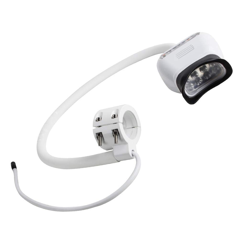 New LED Dental Teeth Whitening Bleaching Machine 3 Mode Teeth Whitener Light Lamp Accelerator Holding on Dental Chair by Superdental