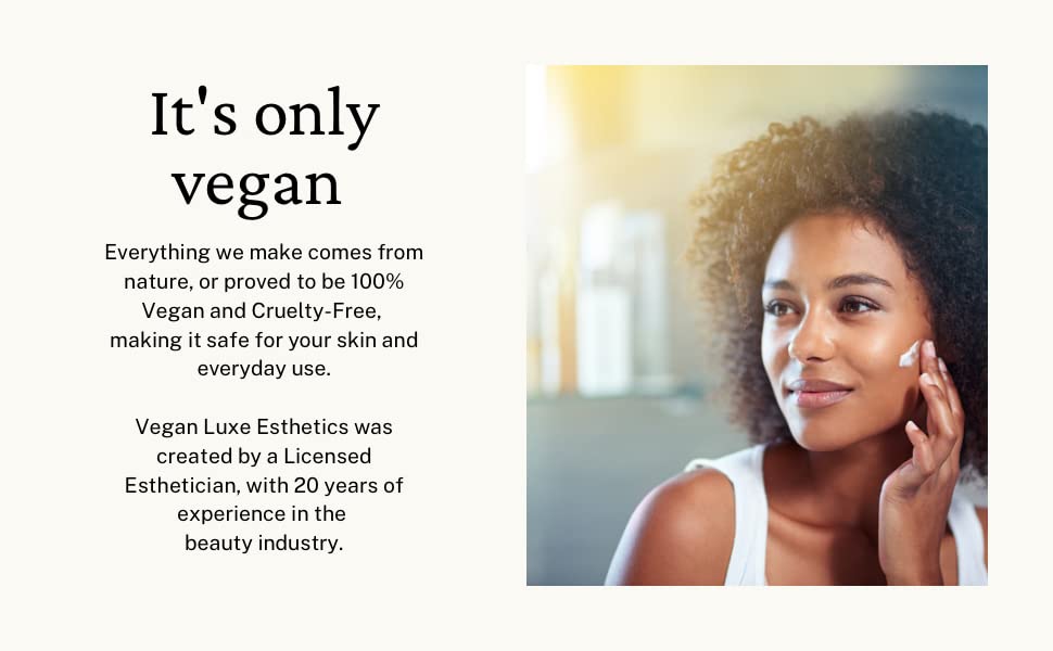 Vegan Luxe Esthetics Skincare, Rosehip oil and Hibiscus Face Cream- For Balancing, Brightening and Smoothing the skin. Anti-Acne and Anti-Ageing.