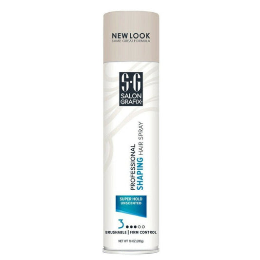Salon Grafix Salon Grafix Unscented Shaping Hair Spray, 10oz Each (7)