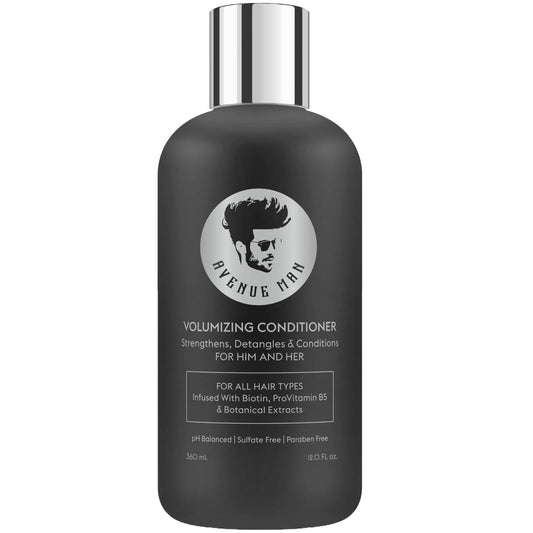 Avenue Man Volumizing Conditioner (12 Fl Oz) - Hair Products For Men - Volumizing and Hydrating Conditioner with Herbal Extracts