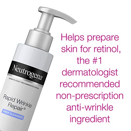 Neutrogena Retinol Face Moisturizer, Rapid Wrinkle Repair with SPF 30 Sunscreen, Daily Anti-Aging Face Cream with Retinol & Hyaluronic Acid to Fight Fine Lines, Wrinkles, & Dark Spots, 1 fl. oz