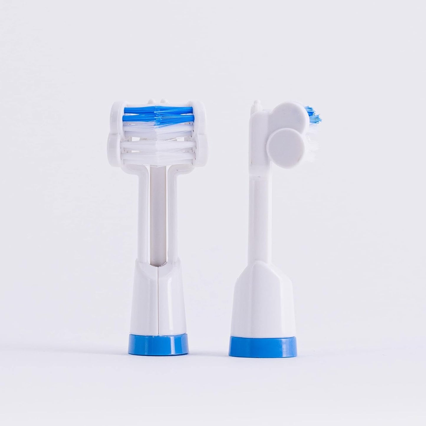 Triple Bristle Original Sonic Toothbrush + 3-Sided Replacement Brush Heads 2pk (Blue) Bundle