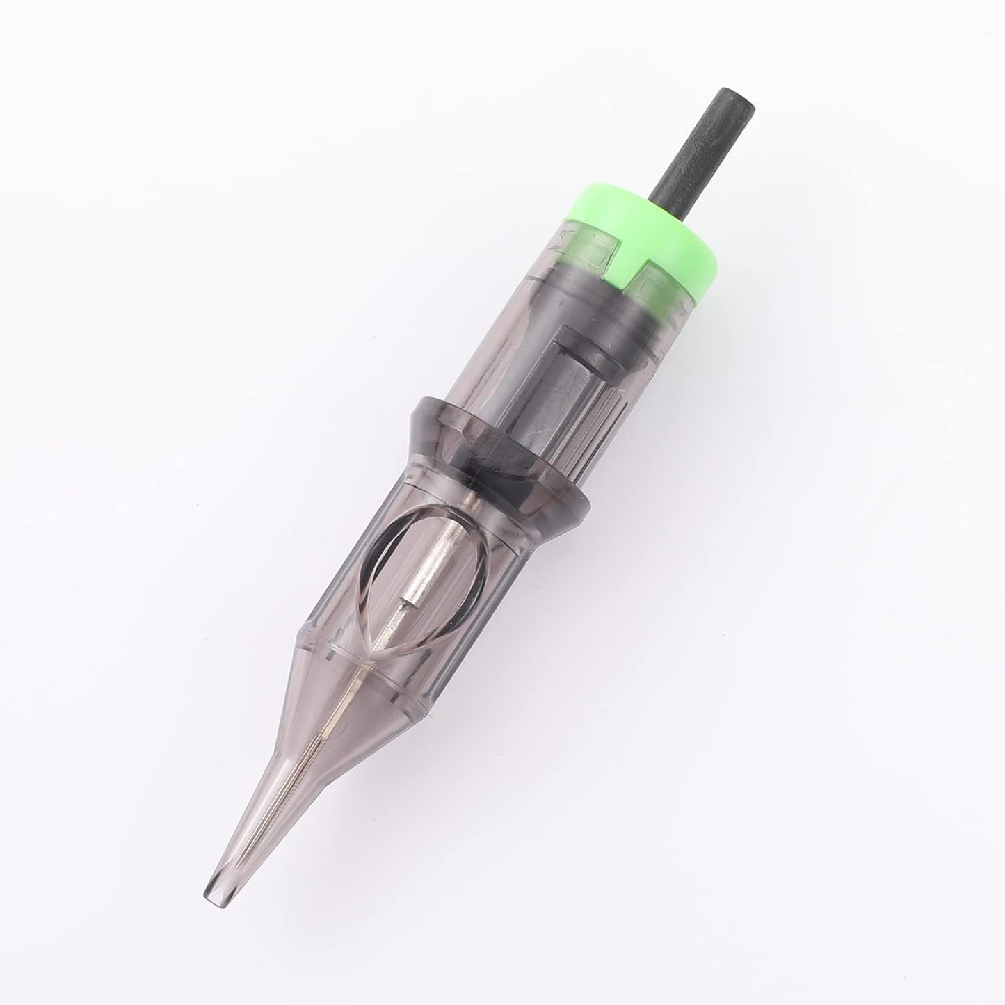 Tattoo Needle Cartridges DISCOVER 20pcs Disposable Tattoo Needle Cartridges with Membrane Safety Cartridges Round Shader Standard Pack (1211RS)