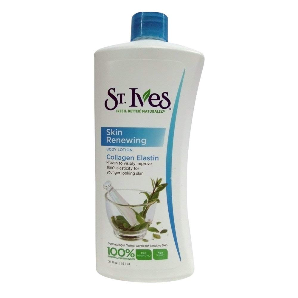 St. Ives Skin Renewing Body Lotion Collagen Elastin 21 oz(Pack of 6)