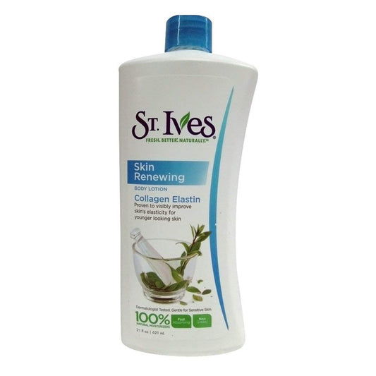 St. Ives Skin Renewing Body Lotion Collagen Elastin 21 oz(Pack of 6)