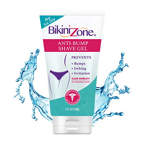 Bikini Zone Anti-Bump Shave Gel for Sensitive Areas, 5 Oz, 1 Pack
