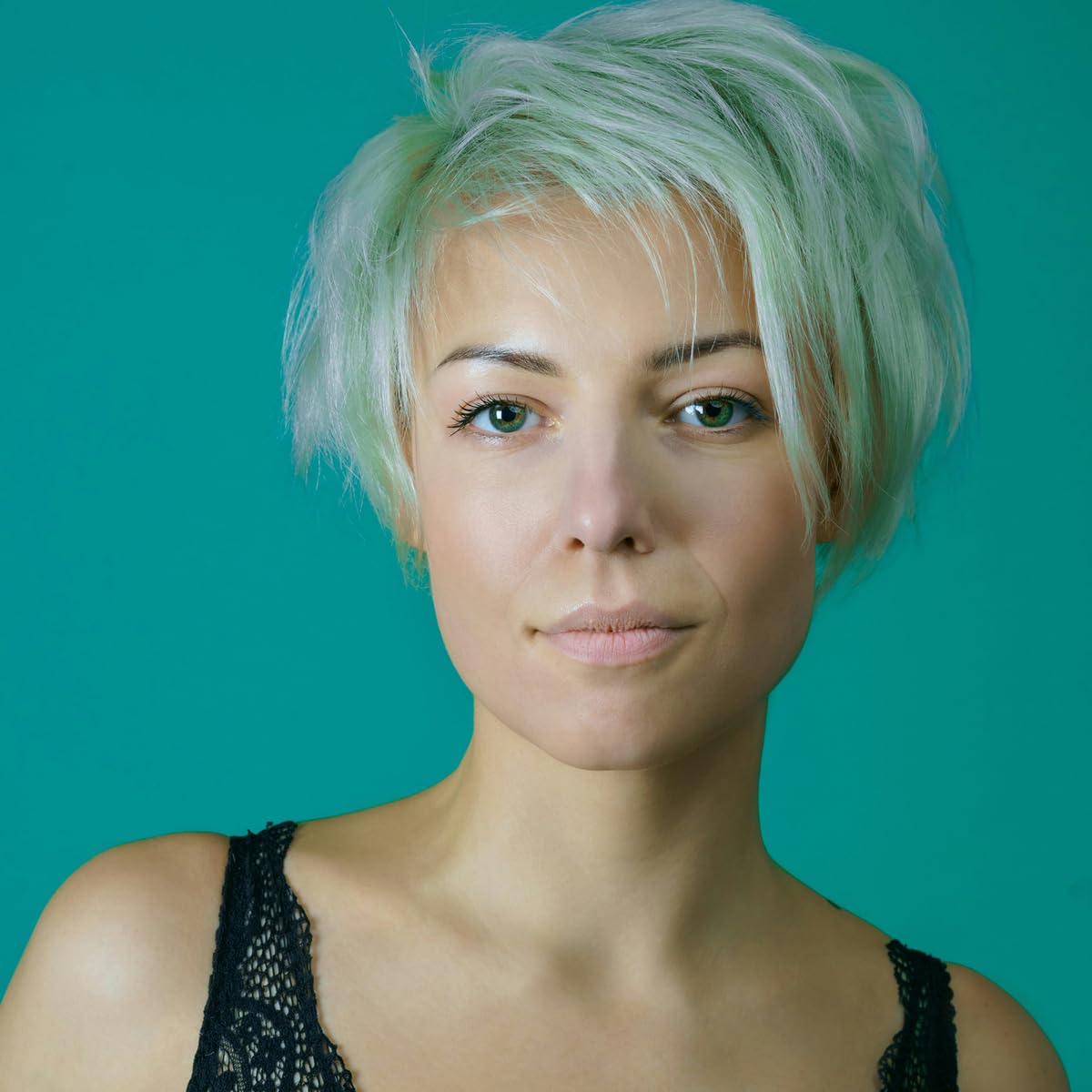 ARCTIC FOX Vegan and Cruelty-Free Semi-Permanent Hair Color Dye (8 Fl Oz, PISTACHIO MACARON)