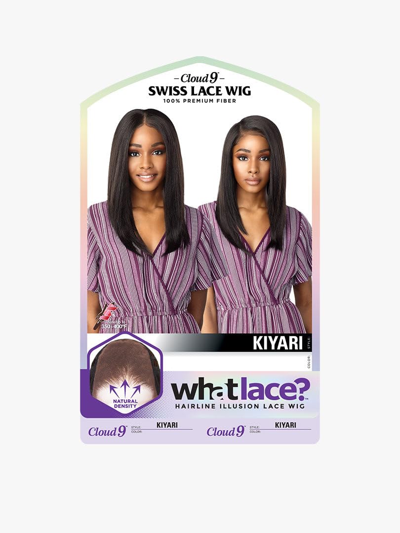 Sensationnel What lace 13x6 wigs - kiyari synthetic wig cloud 9 with preplucked hairline HD lace - Whatlace kiyari (T2/ROSEGOLD)