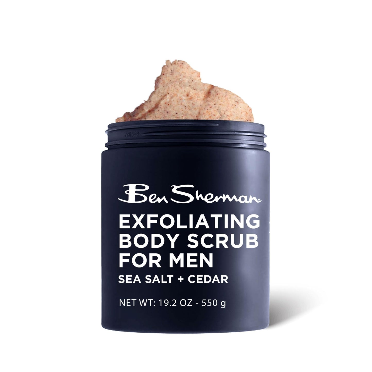 Ben Sherman Exfoliating Body Scrub For Men with Shea Butter Vitamin A and C, Moisturizing Hydrating Body Scrub for Healthy Skin